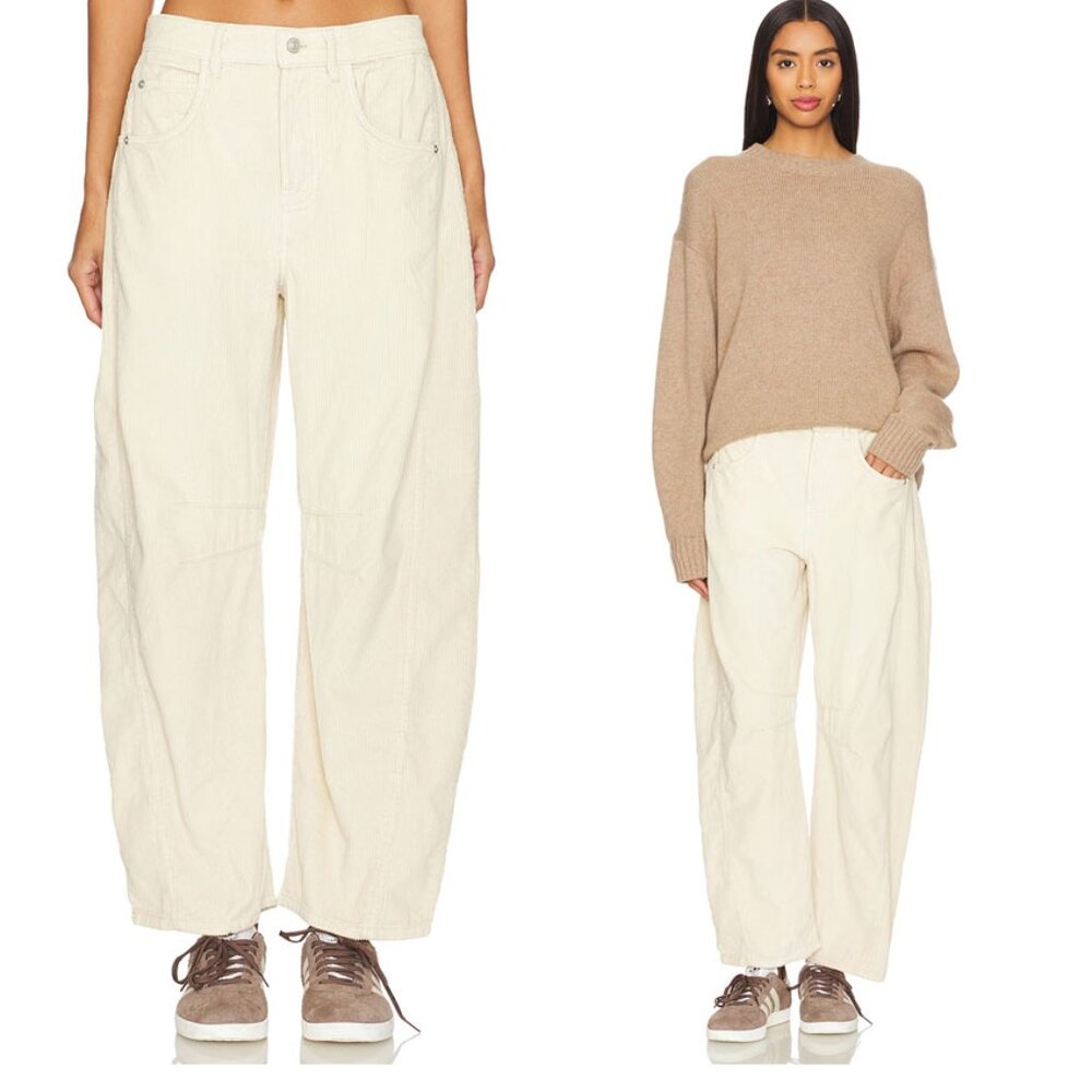 Free People Good Luck Corduroy Jeans